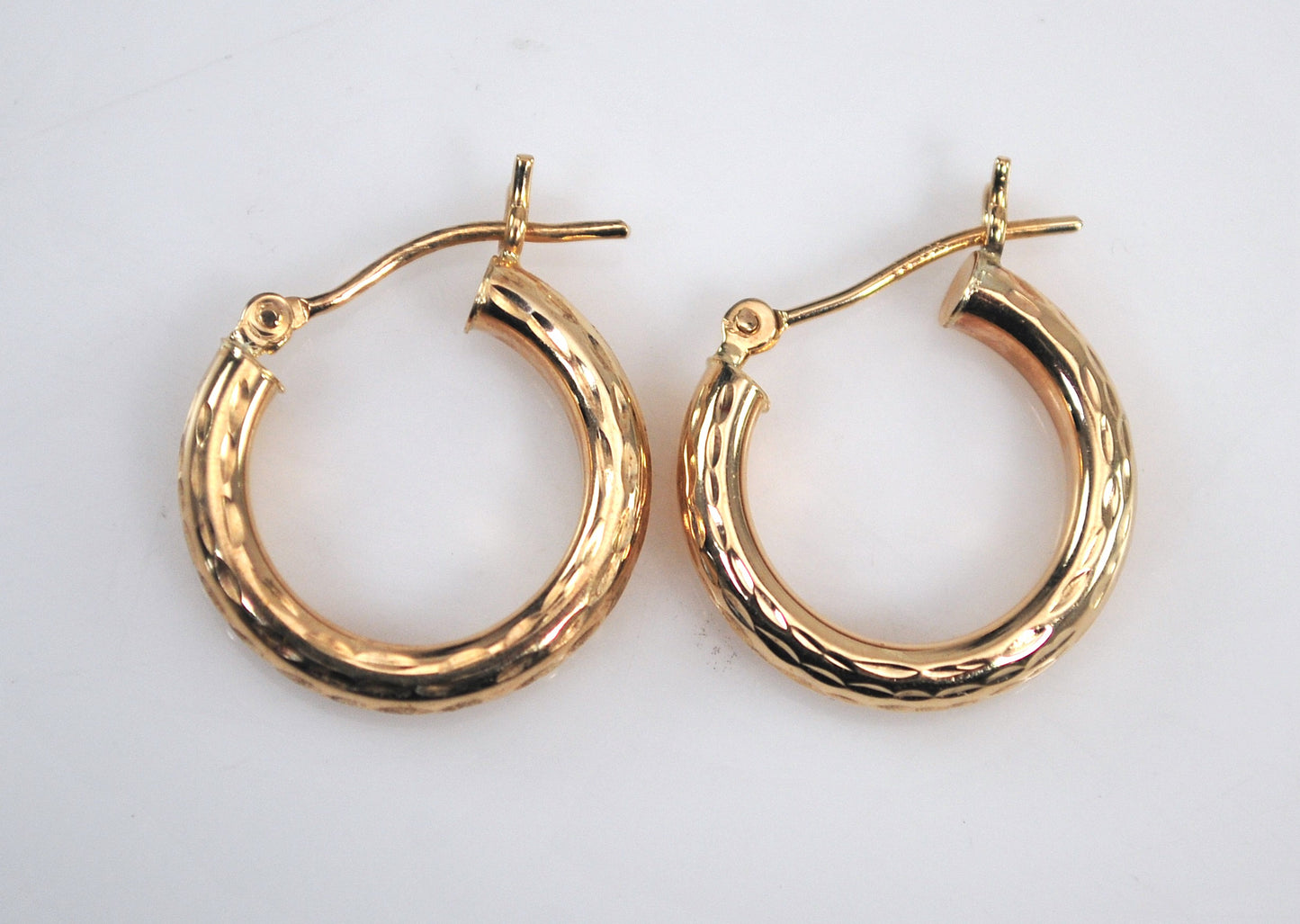 10K Gold Hoop Earrings