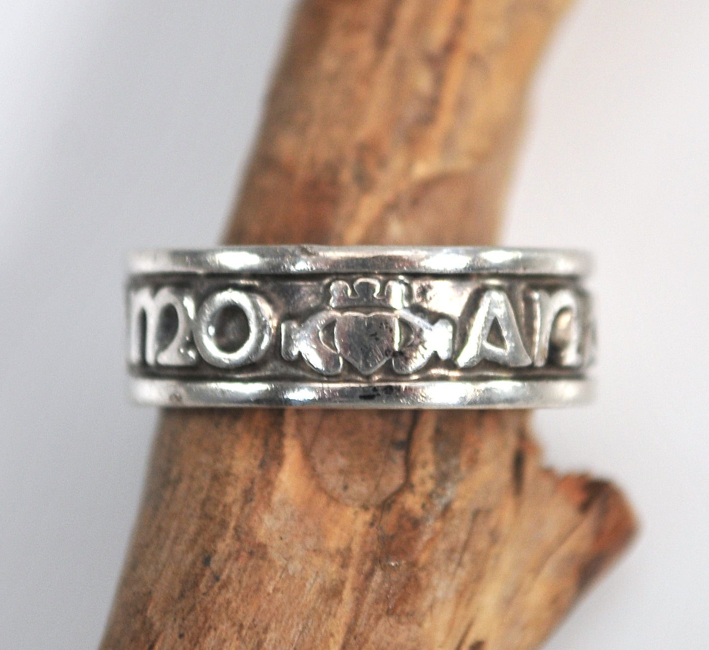 Sterling Silver Anam Cara Claddagh Ring