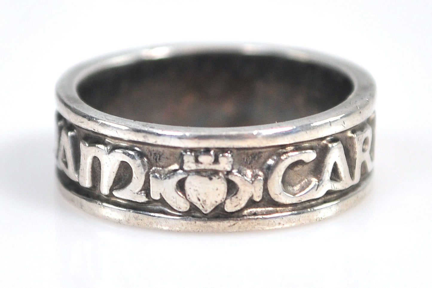 Sterling Silver Anam Cara Claddagh Ring