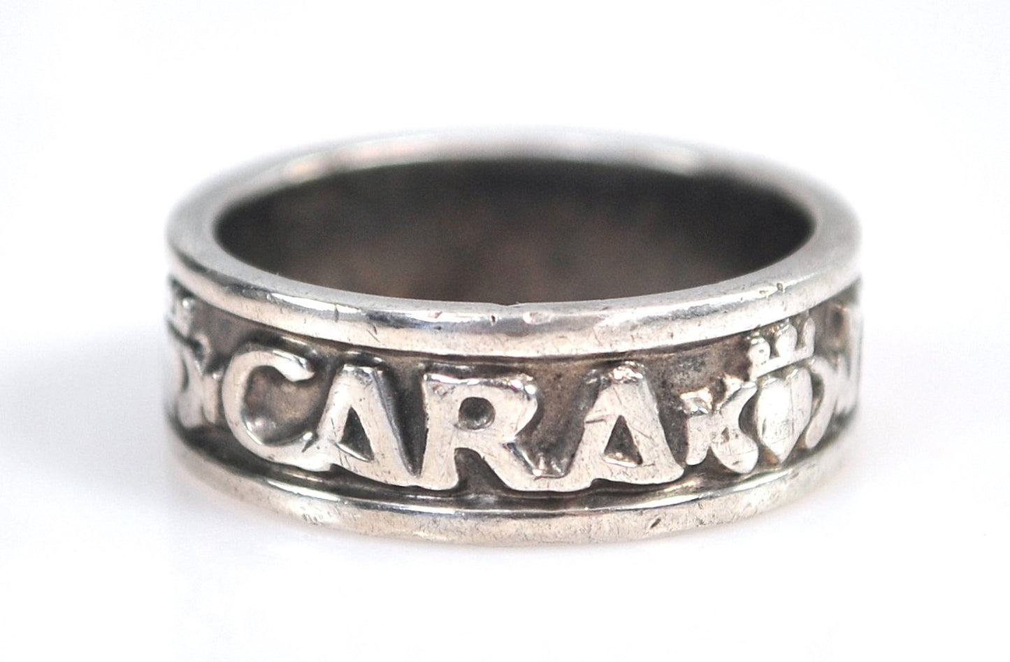 Sterling Silver Anam Cara Claddagh Ring