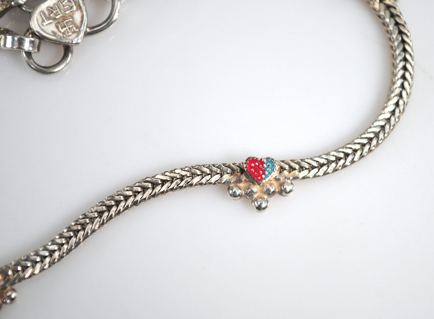 Sterling Silver Ethnic Anklet Payal