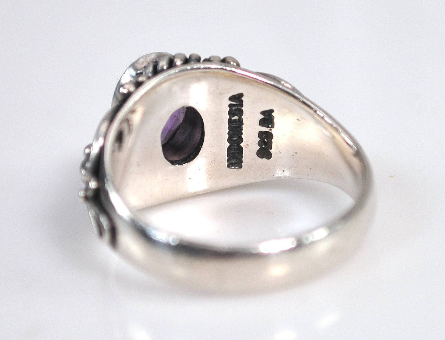 Suarti Sterling Silver Amethyst Ring