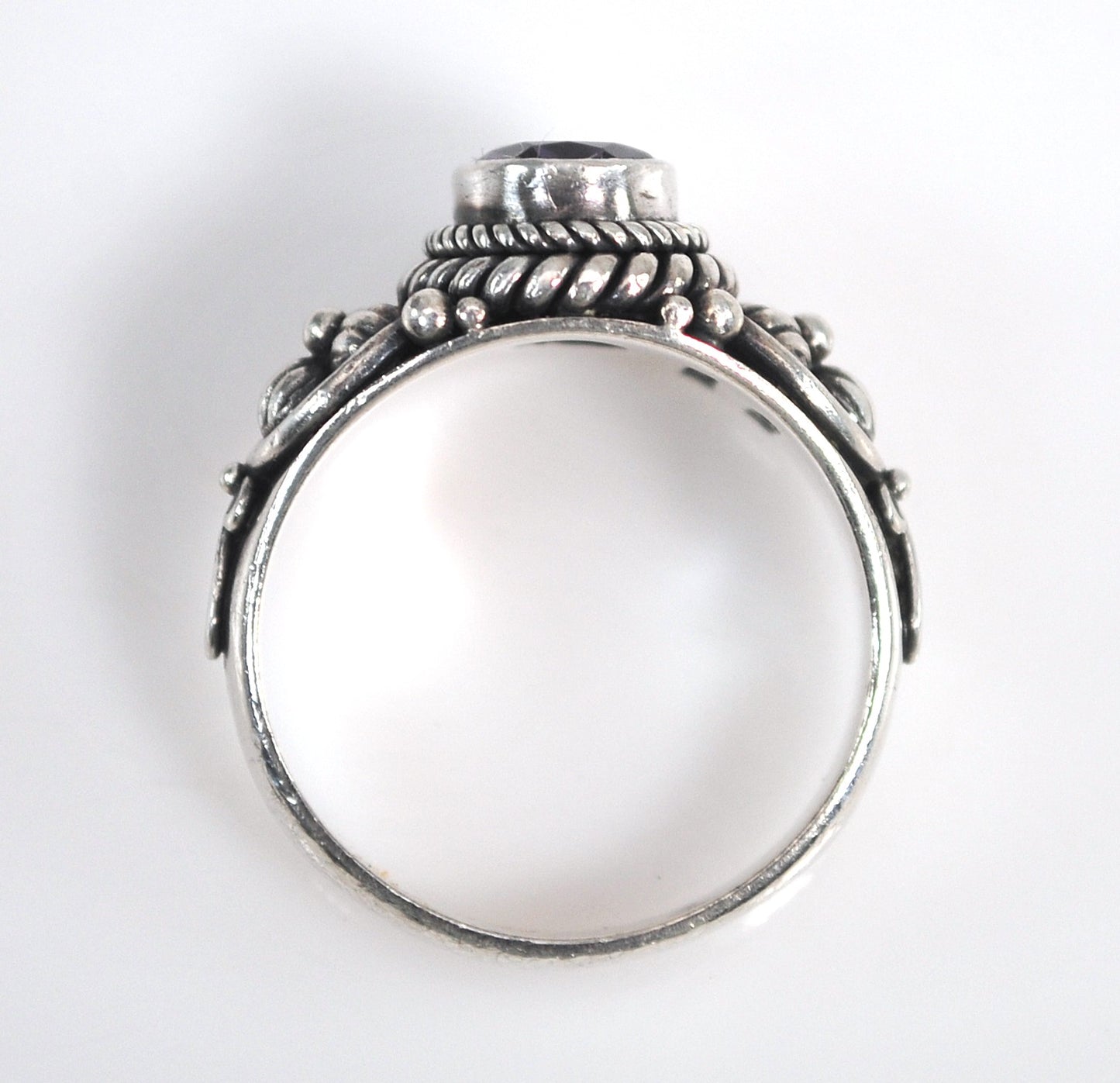 Suarti Sterling Silver Amethyst Ring