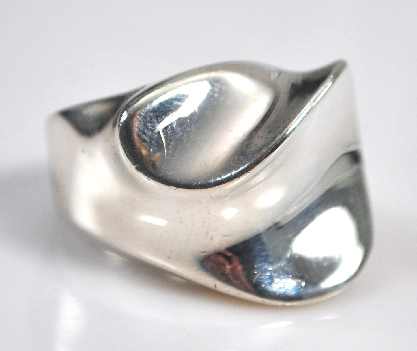 AVM Taxco Sterling Silver Modernist Ring