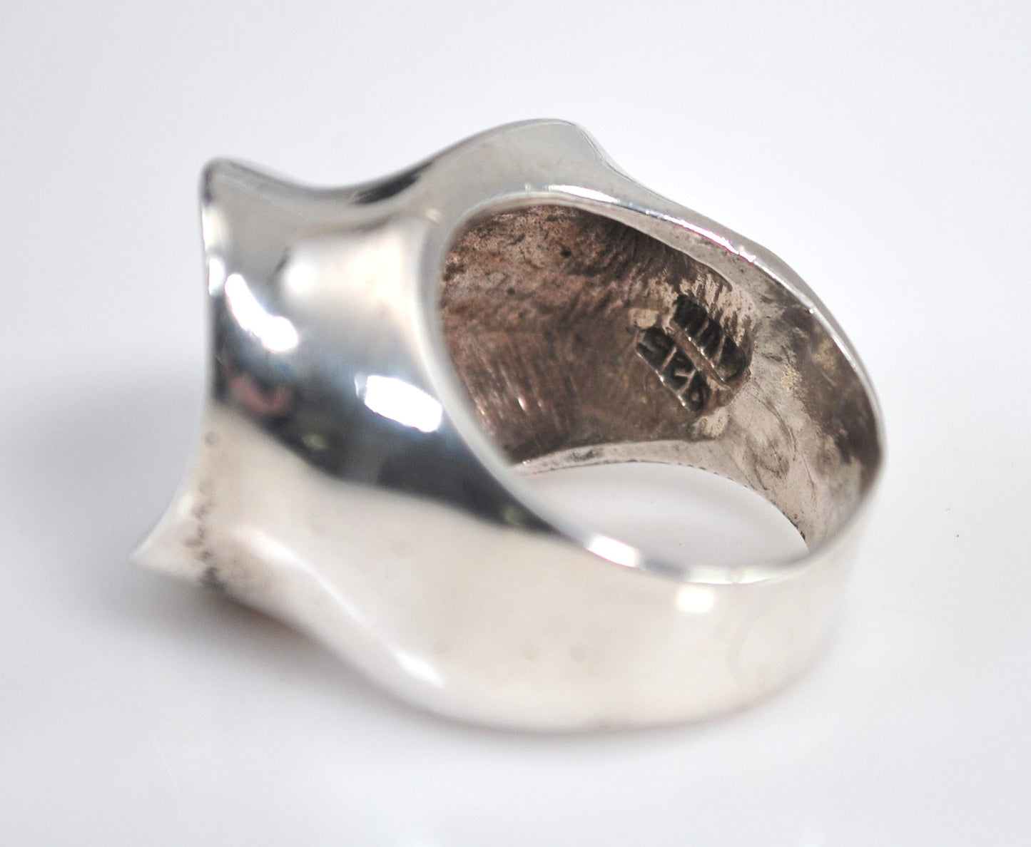 AVM Taxco Sterling Silver Modernist Ring