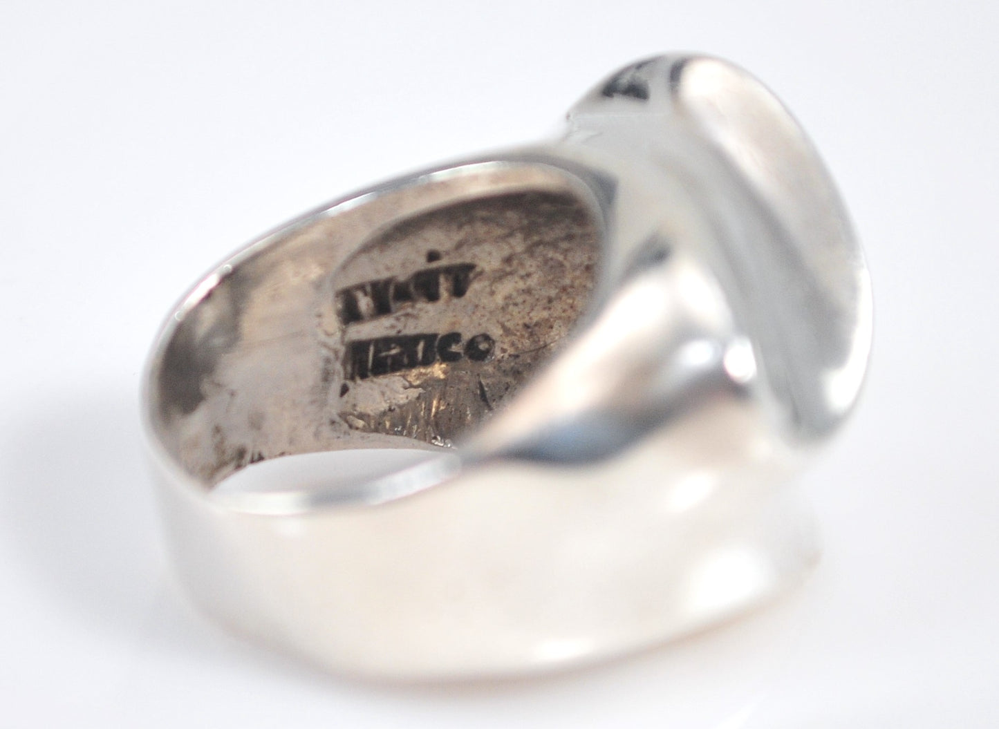 AVM Taxco Sterling Silver Modernist Ring