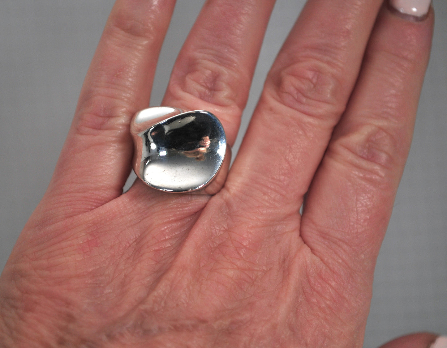 AVM Taxco Sterling Silver Modernist Ring