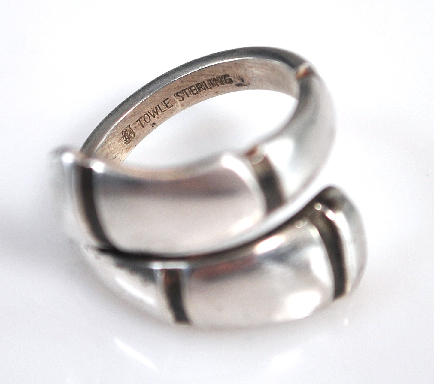 Towle Sterling Silver Bypass Ring