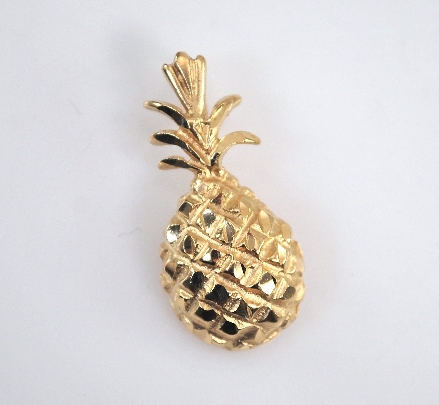 Michael Anthony 14K Gold Pineapple Pendant