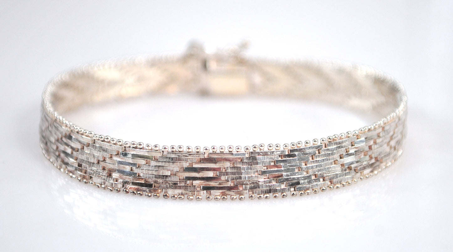 Vintage 925 Italy Riccio Bracelet