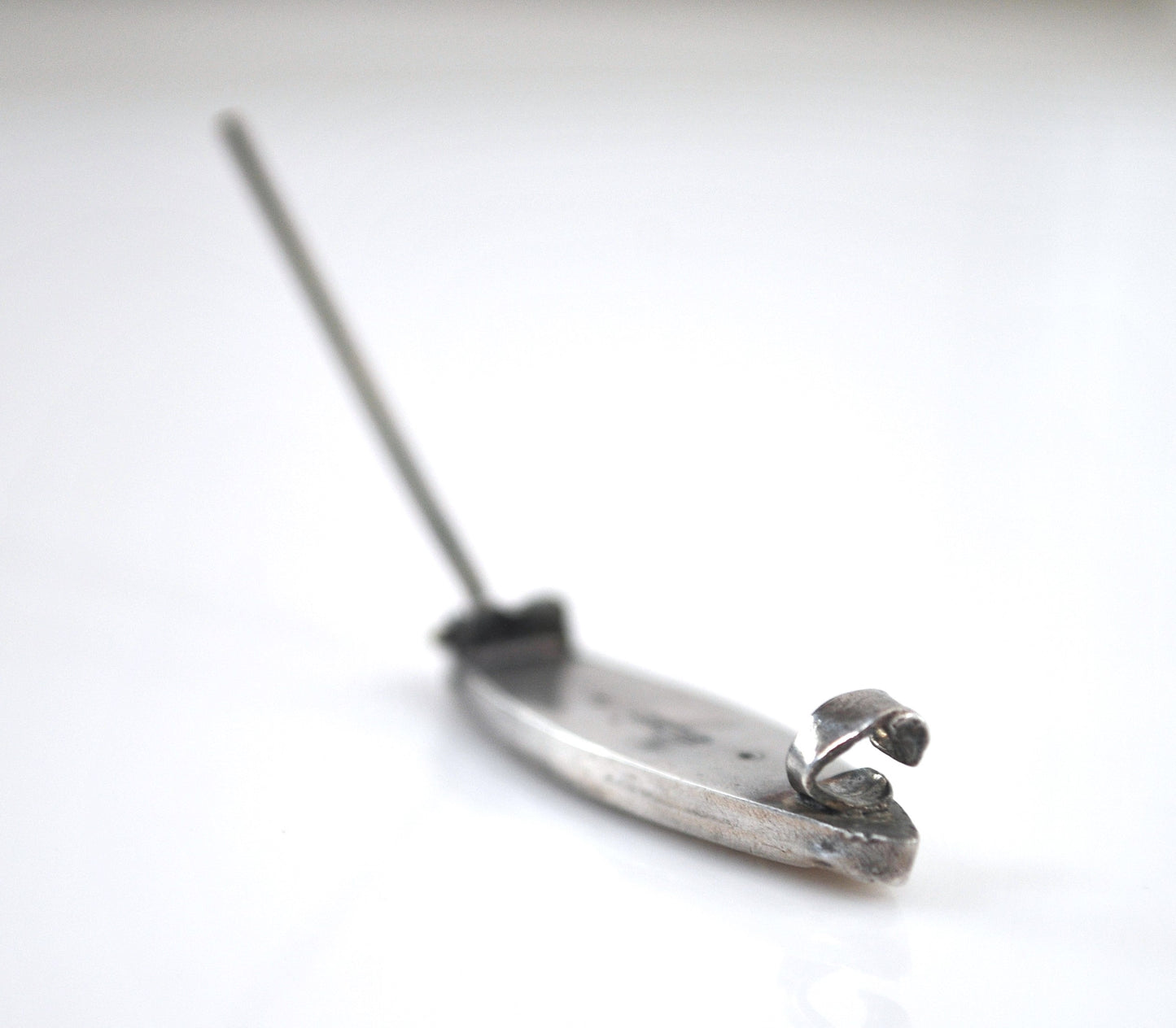Antique Sterling Silver BABY Pin