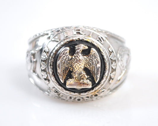 Franklin Mint Sterling Silver Eagle Ring