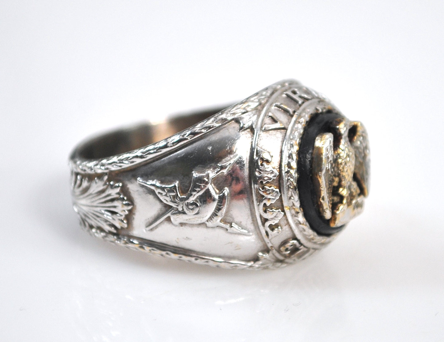 Franklin Mint Sterling Silver Eagle Ring