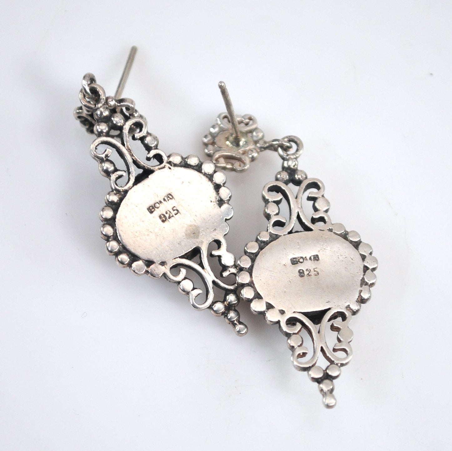 Boma Sterling Silver Mother of Pearl Earrings