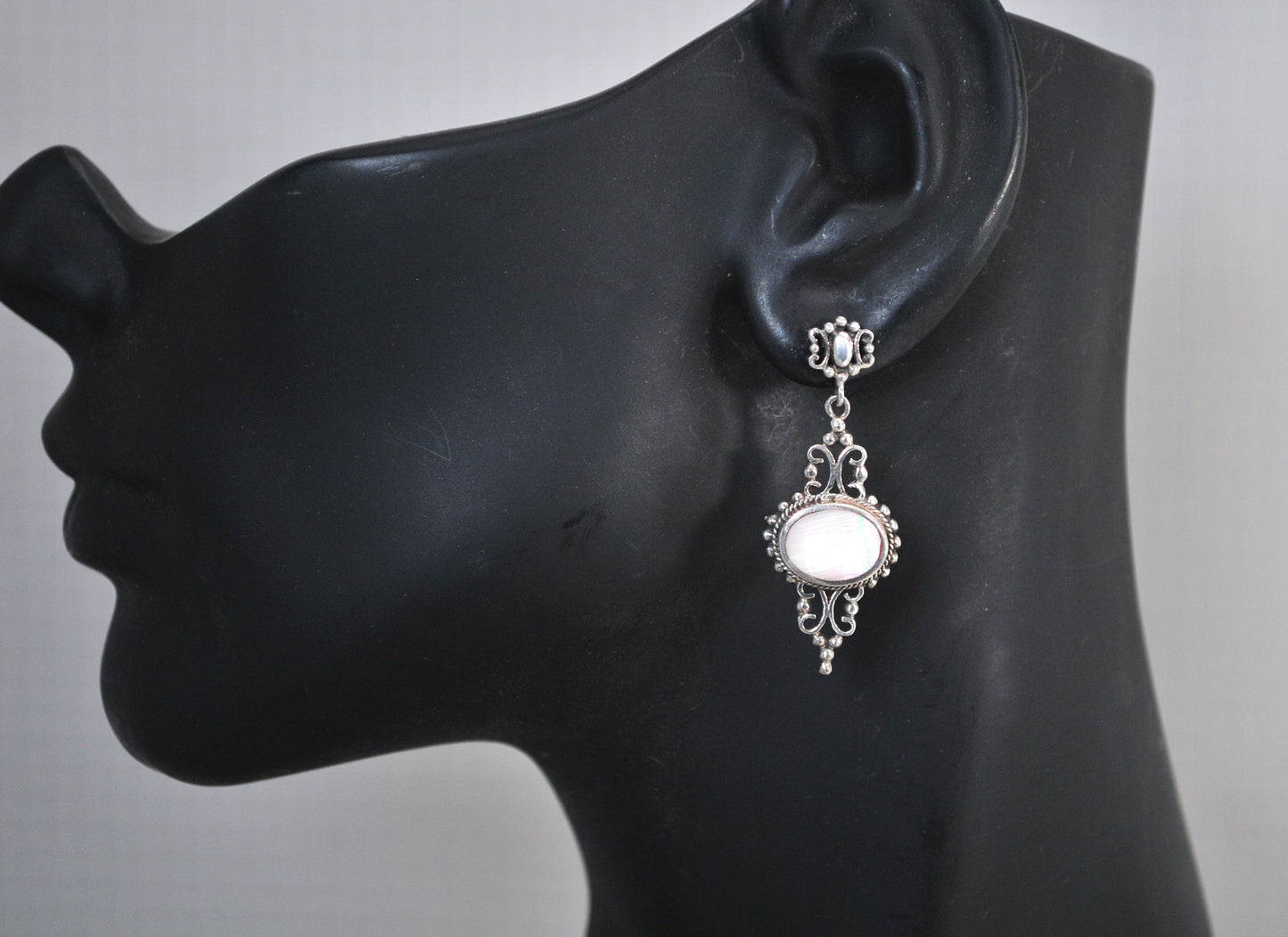 Boma Sterling Silver Mother of Pearl Earrings