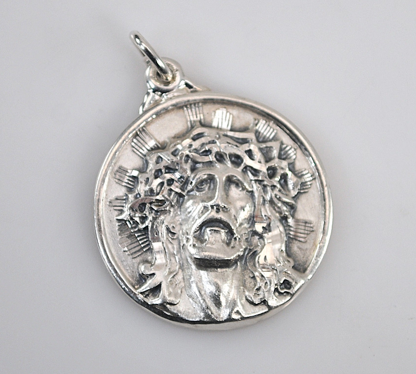 Creed Jesus Crown of Thorns Sterling Silver Pendant