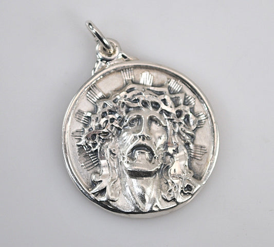 Creed Jesus Crown of Thorns Sterling Silver Pendant