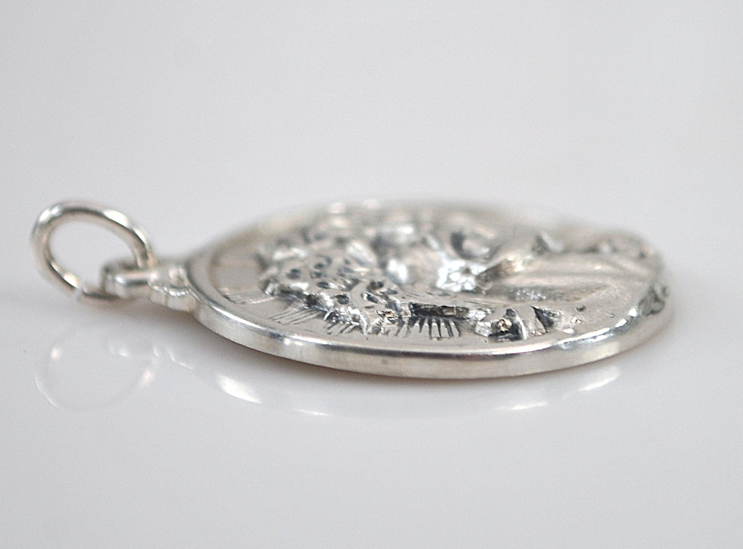 Creed Jesus Crown of Thorns Sterling Silver Pendant