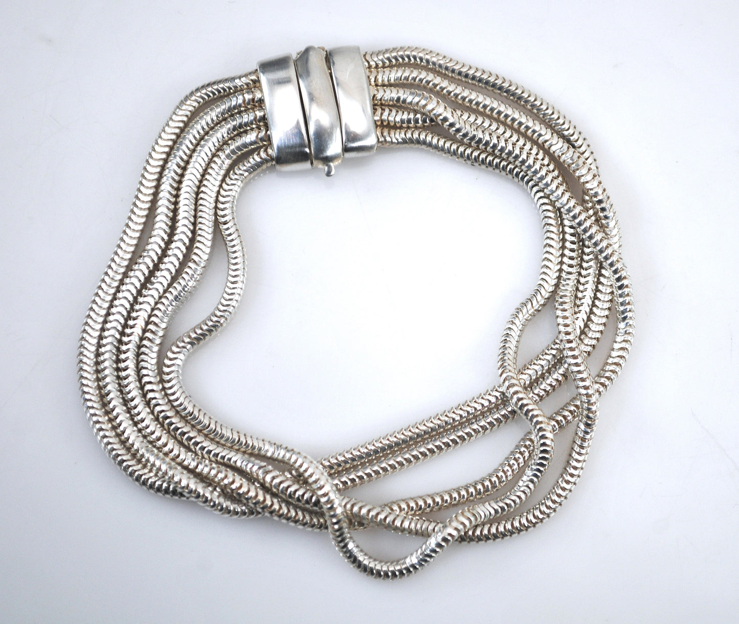 Espo Sterling Silver Multi Strand Bracelet