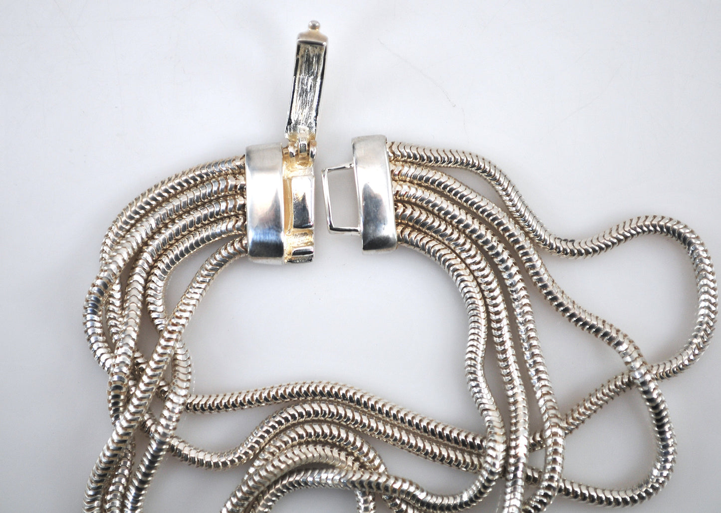 Espo Sterling Silver Multi Strand Bracelet