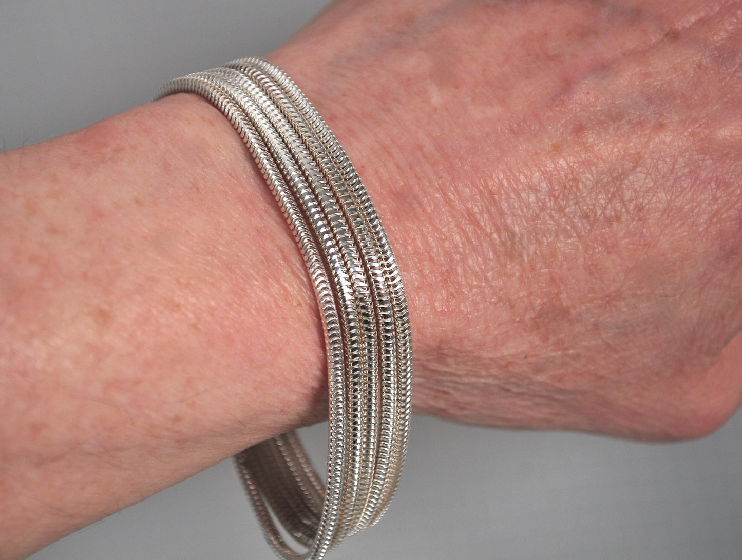 Espo Sterling Silver Multi Strand Bracelet