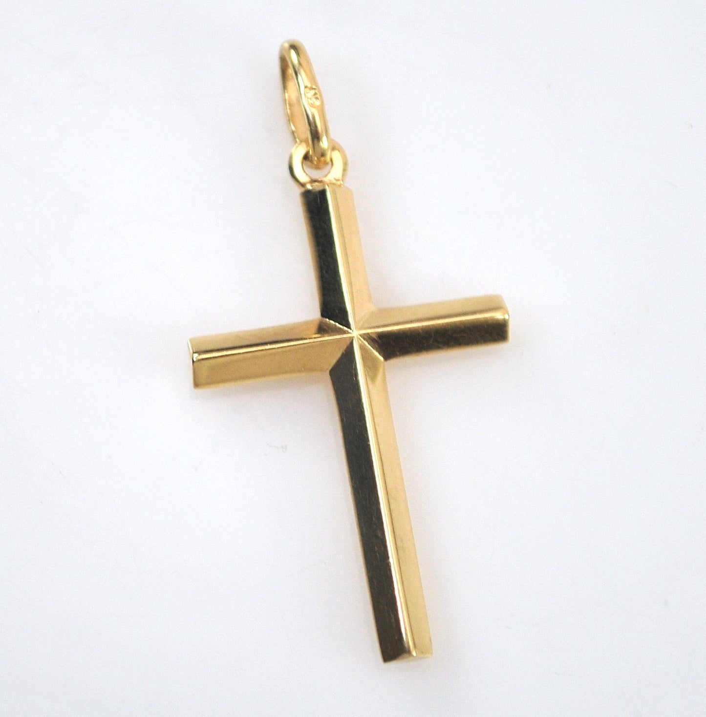14K Gold Cross Pendant