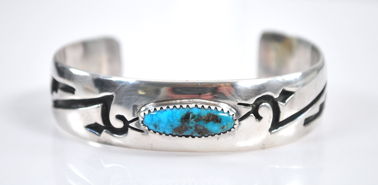 Southwestern Handmade Turquoise Cuff Bracelet