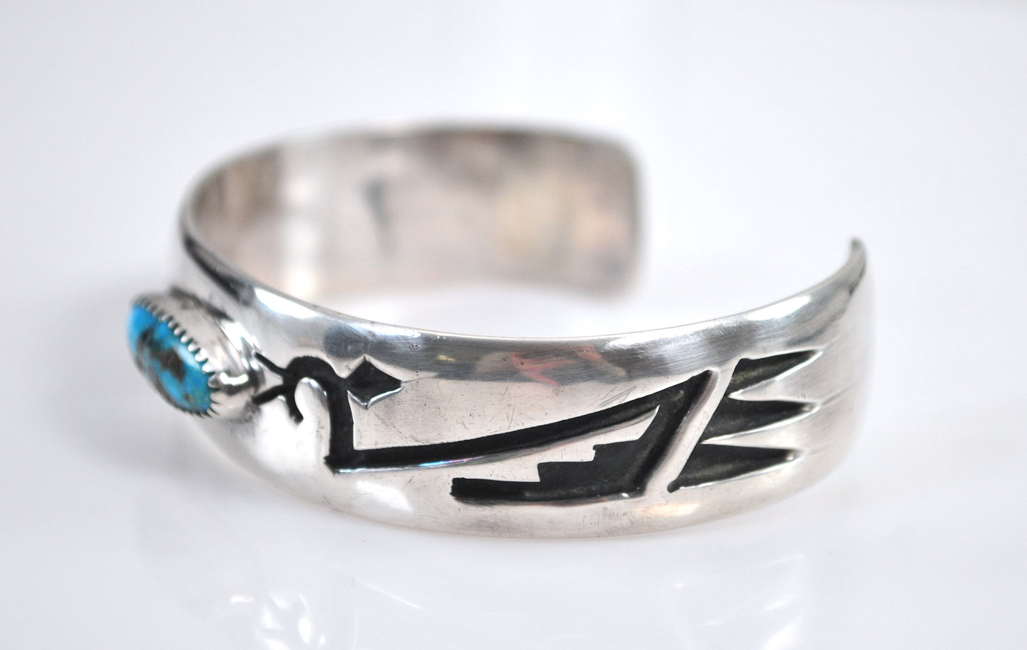 Southwestern Handmade Turquoise Cuff Bracelet