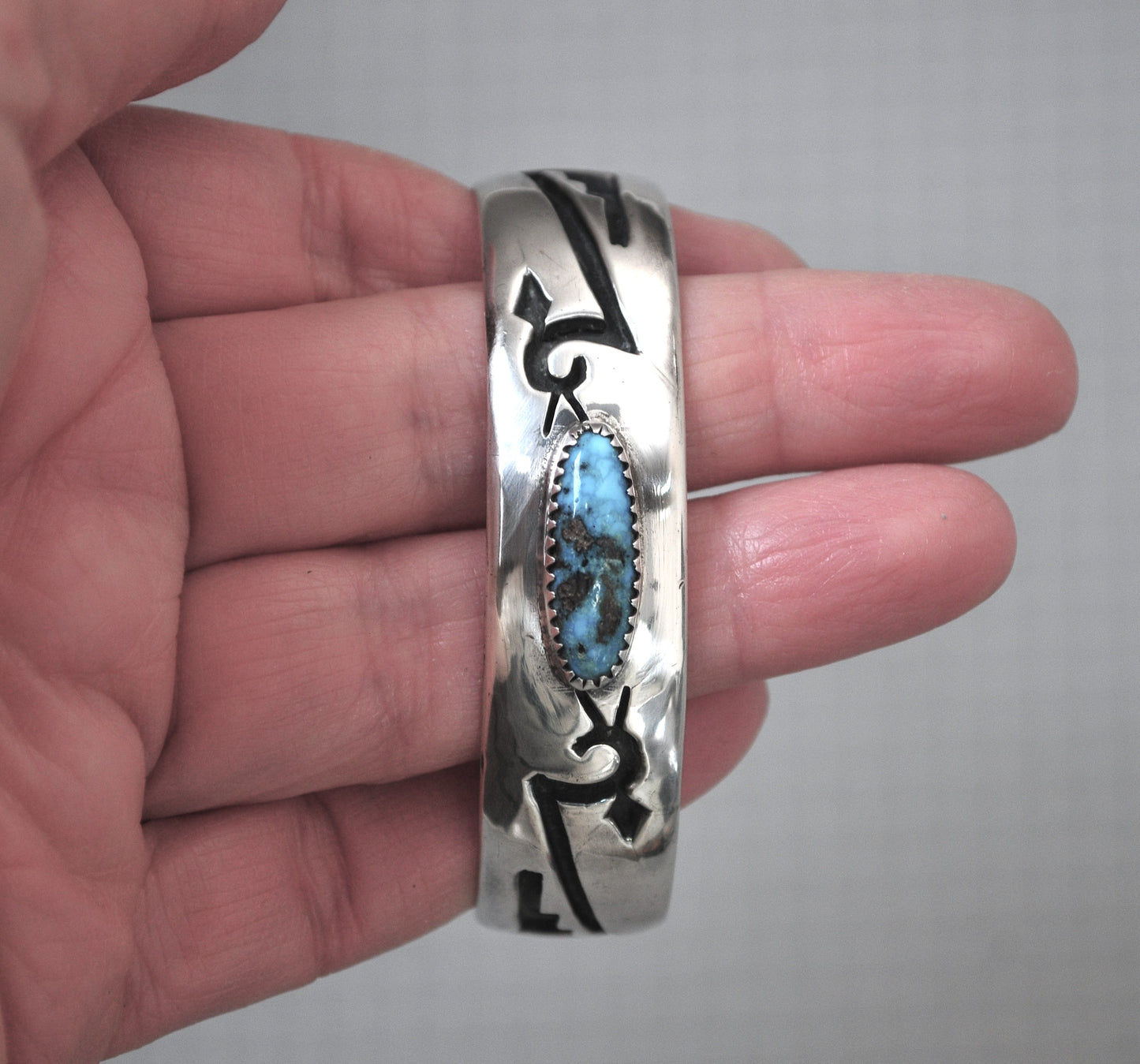Southwestern Handmade Turquoise Cuff Bracelet
