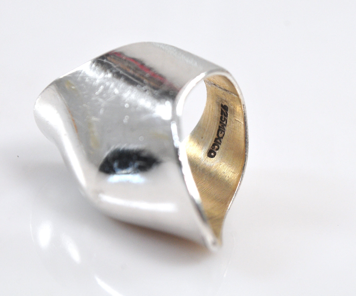 Vintage Sterling Silver Statement Ring