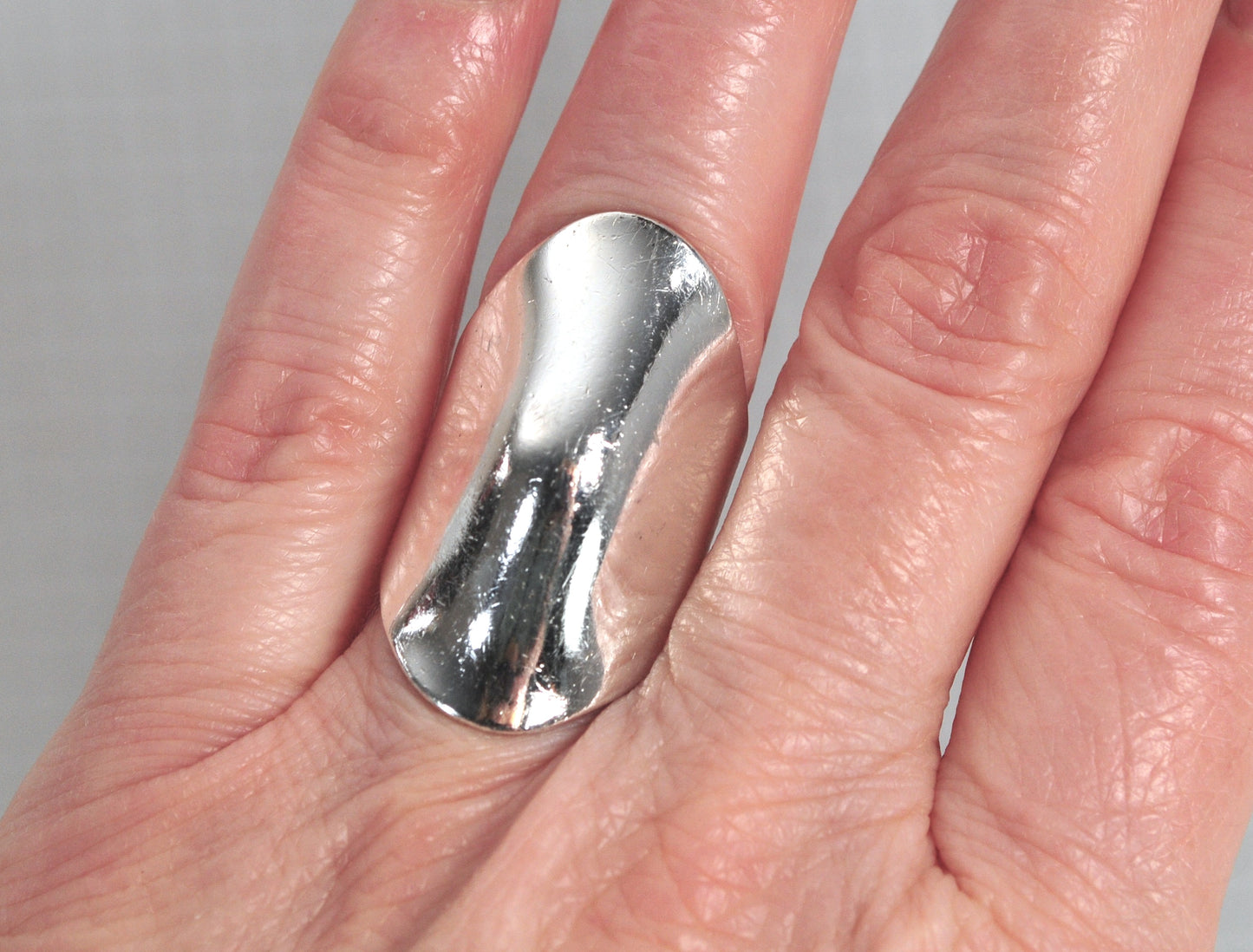 Vintage Sterling Silver Statement Ring