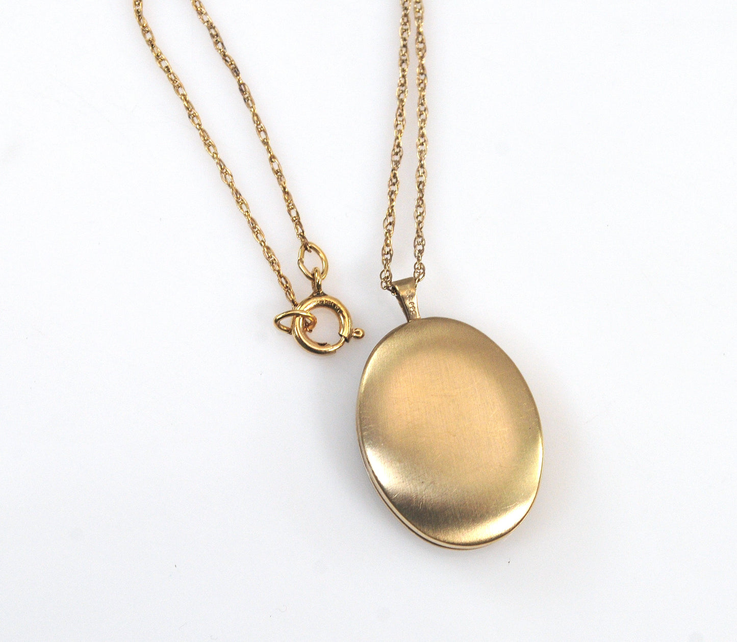 Vintage Gold Filled Locket Necklace