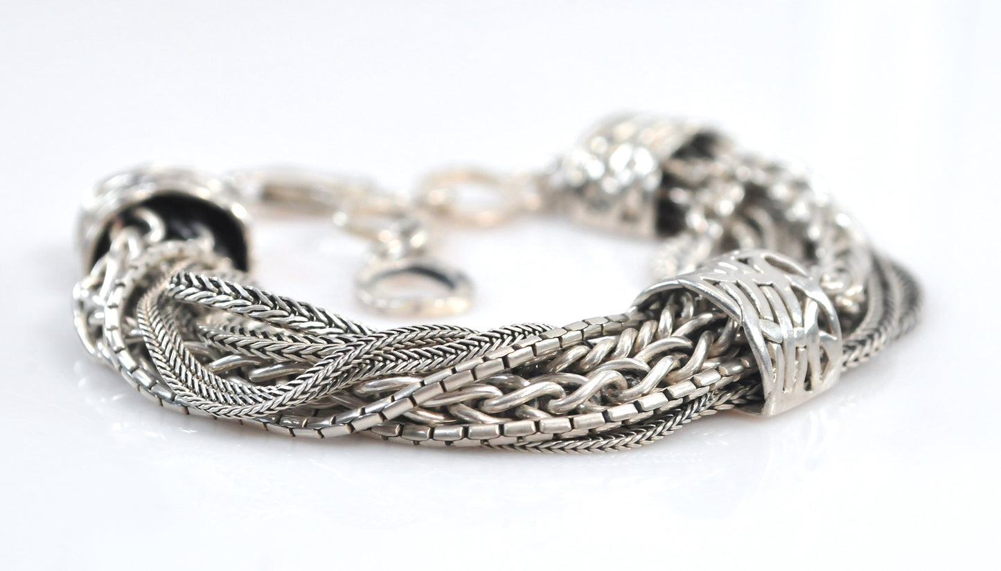 Silpada Sterling Silver Talk of the Town Bracelet