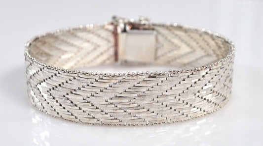 Wide 925 Italy Riccio Bracelet