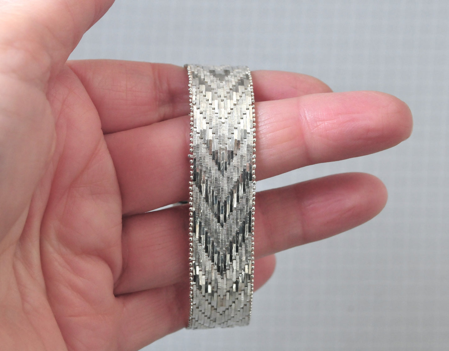 Wide 925 Italy Riccio Bracelet