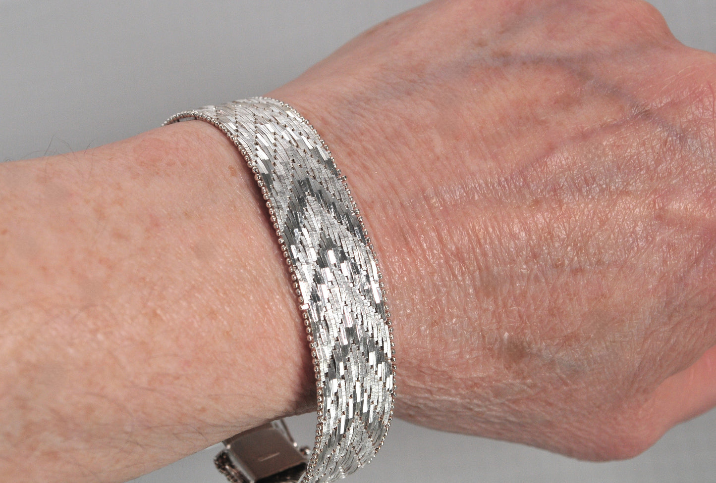 Wide 925 Italy Riccio Bracelet