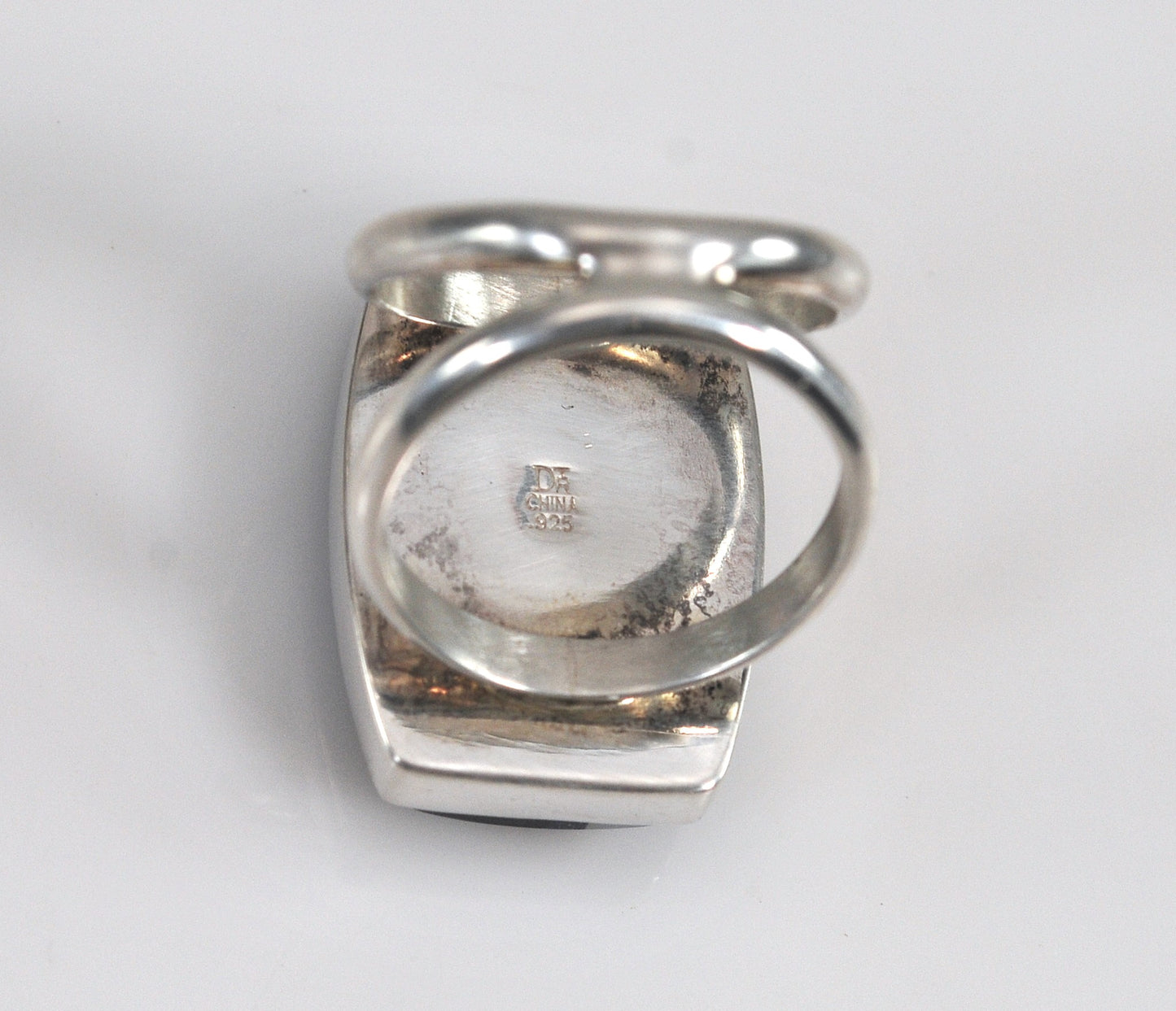 Jay King DTR Sterling Silver Lapis Mother of Pearl Ring