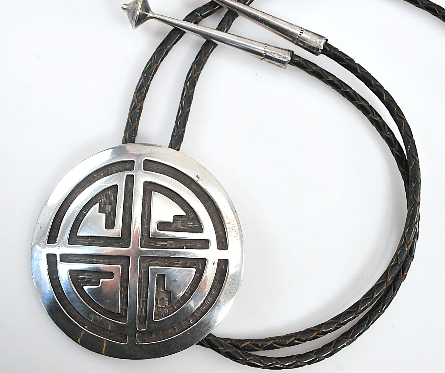 Native American Sterling Silver Bolo