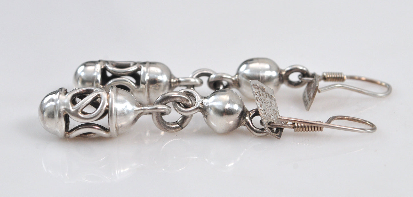 Taxco Sterling Silver Earrings