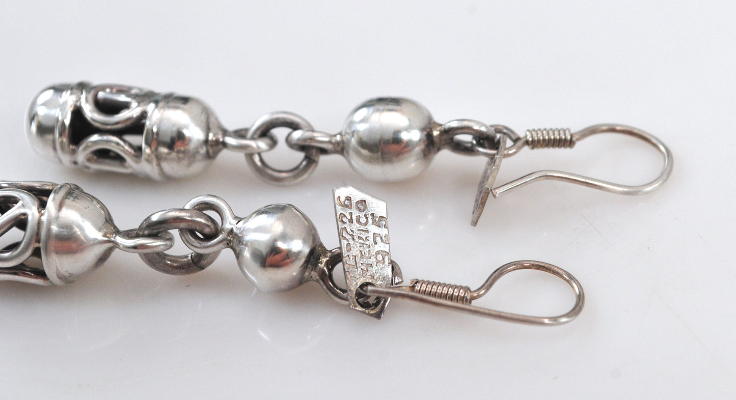 Taxco Sterling Silver Earrings