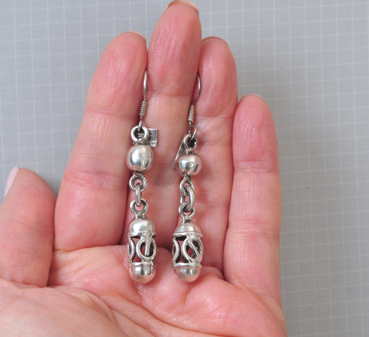 Taxco Sterling Silver Earrings