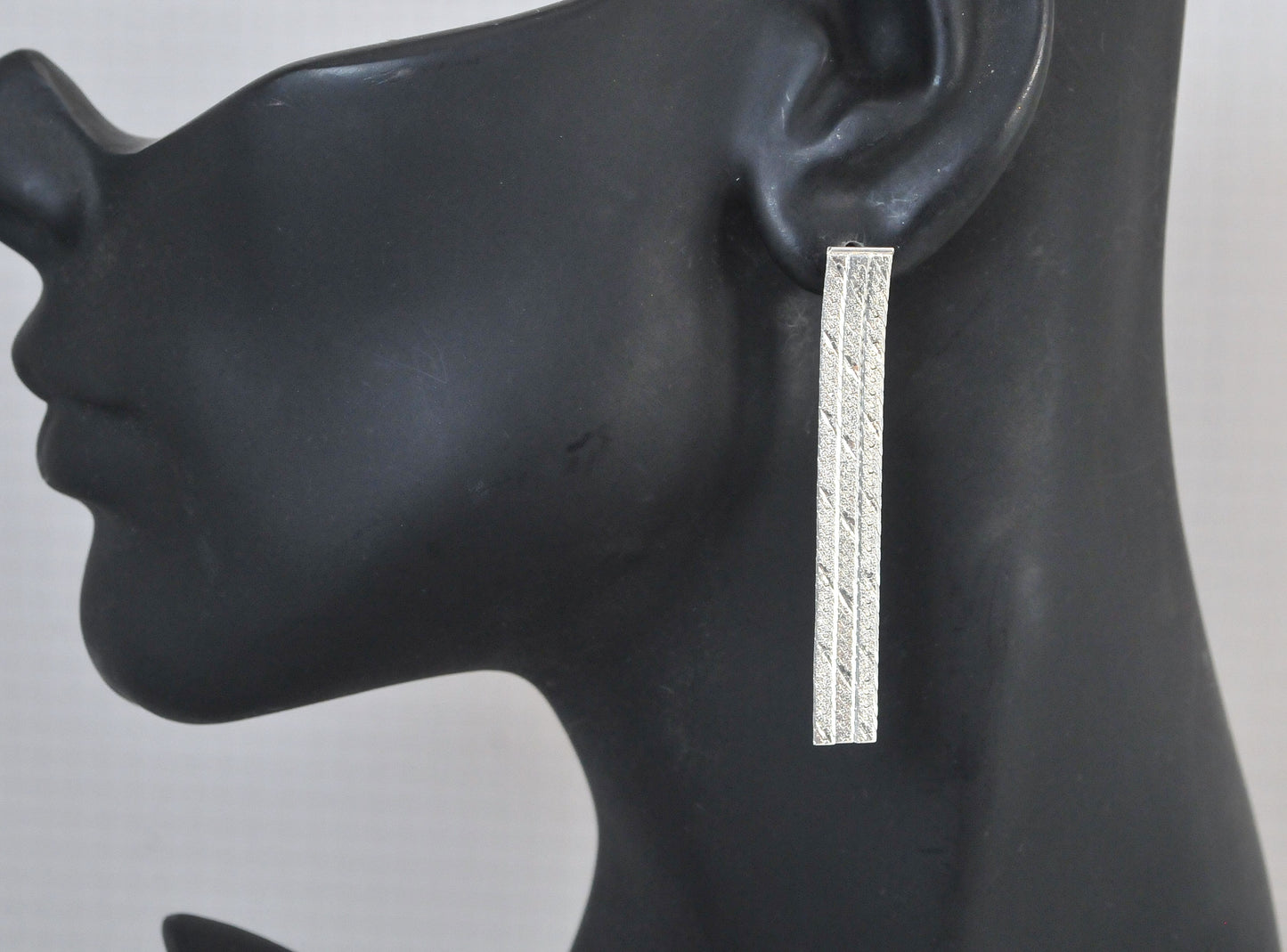 Milor Sterling Silver Chain Earrings
