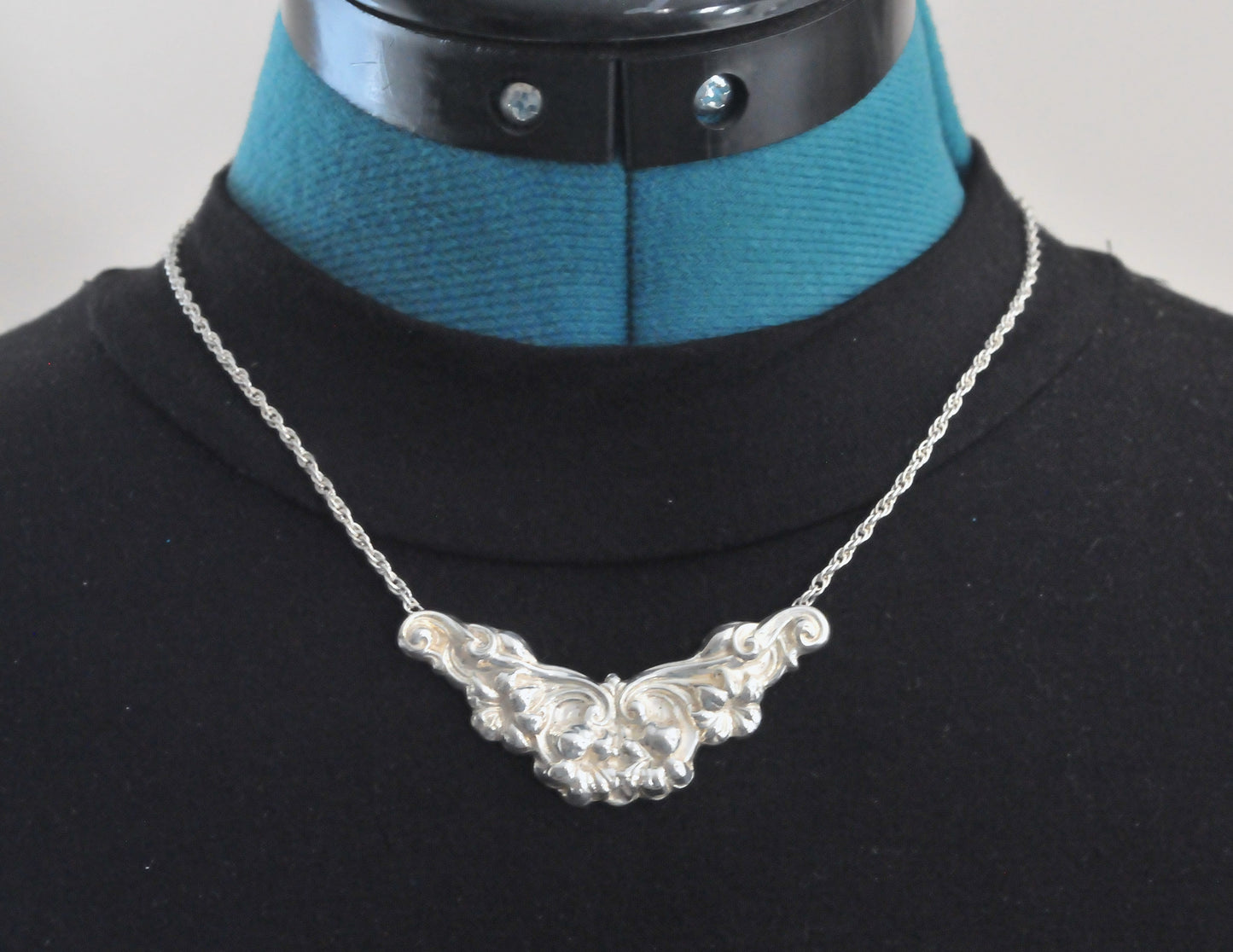 Sterling silver Bib Necklace