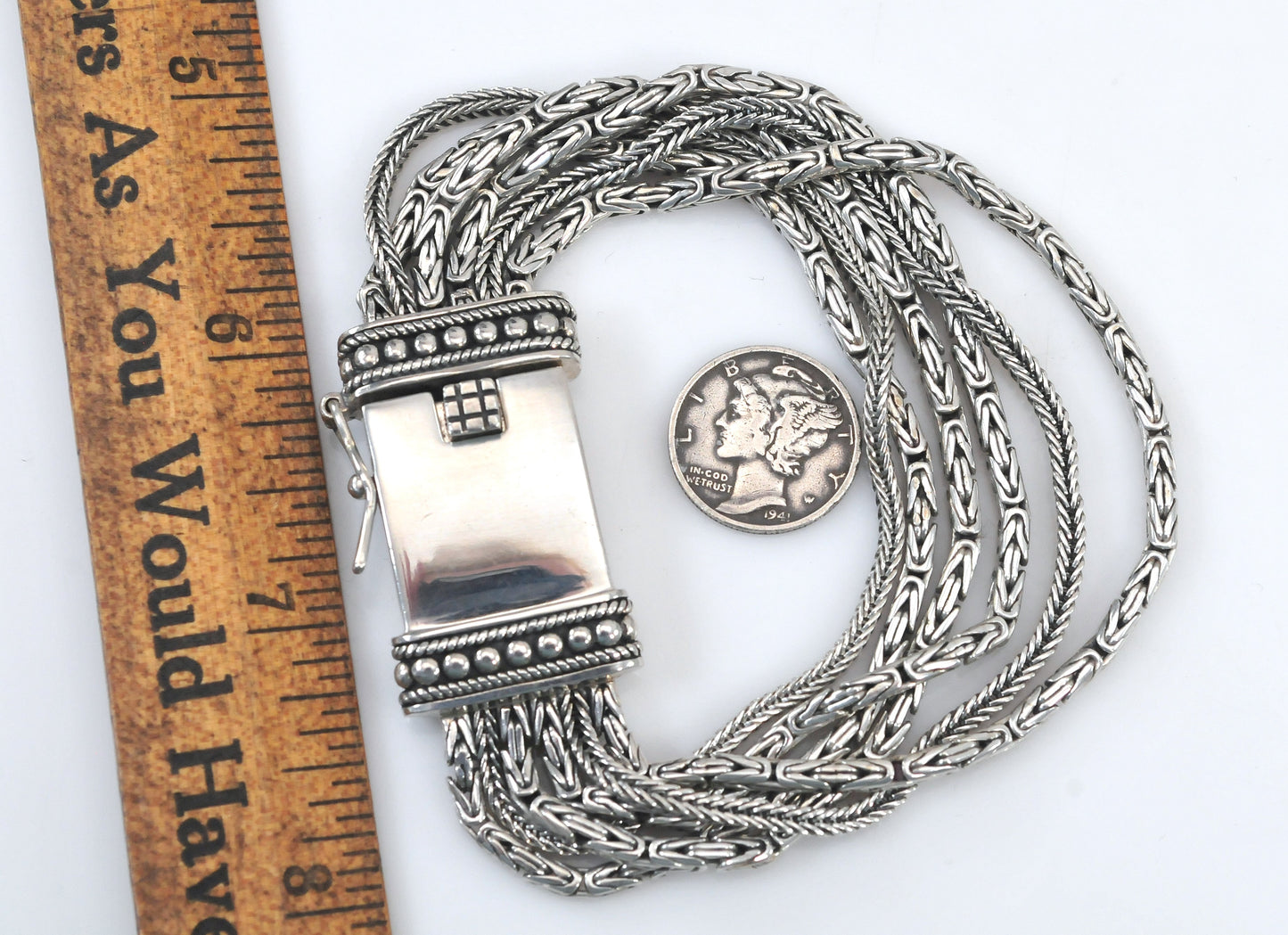 Silpada Sterling Silver Go Gorgeous Bracelet