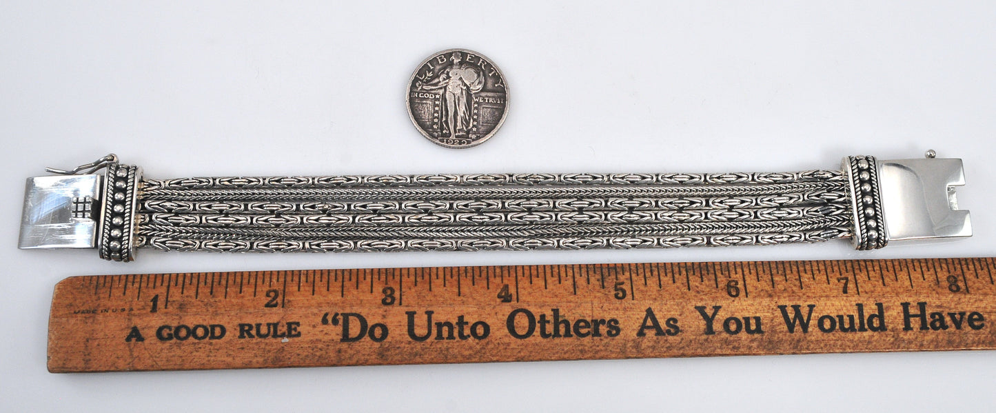 Silpada Sterling Silver Go Gorgeous Bracelet