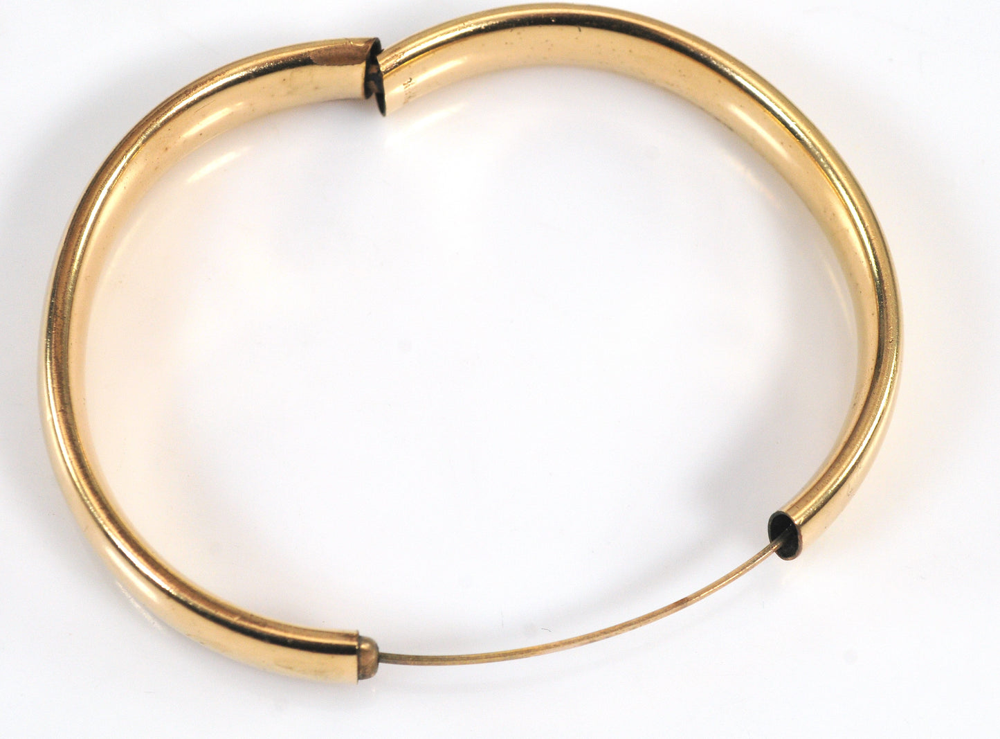 Vintage Signed Gold Filled Bangle Bracelet
