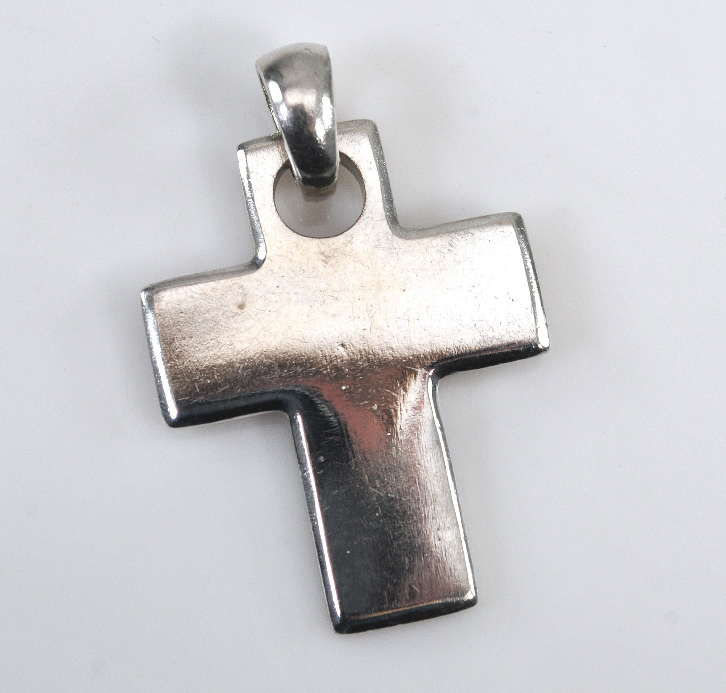 Sterling Silver Plain Cross Pendant
