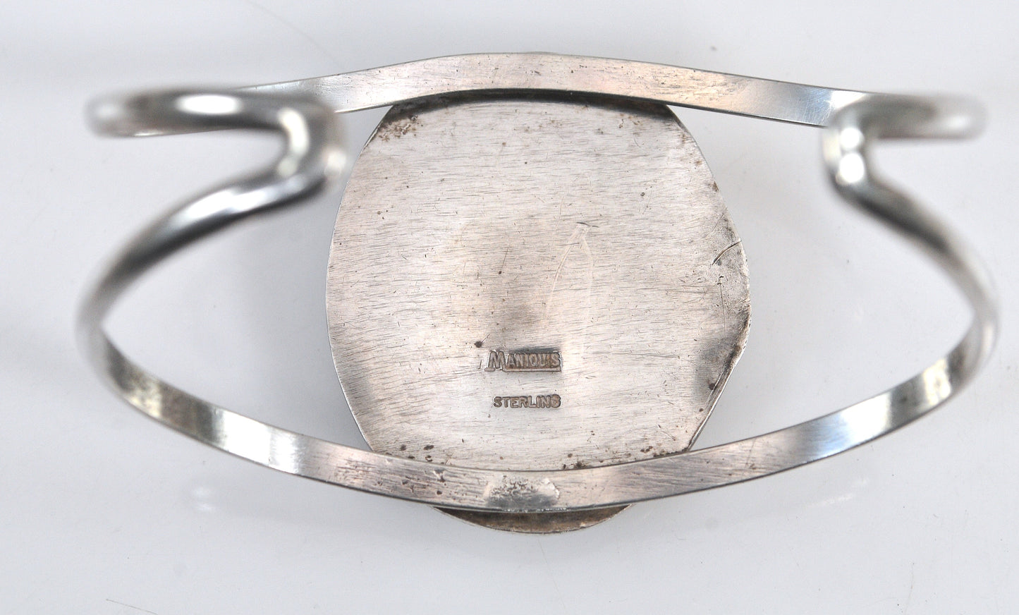 Maniquis Sterling Silver Jasper Cuff Bracelet