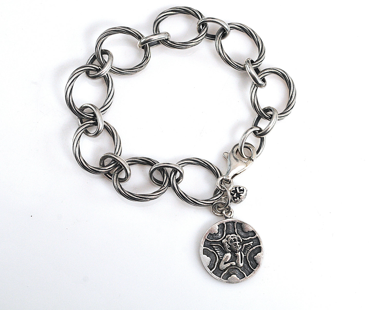 Silpada Sterling Silver Guardian Angel Bracelet