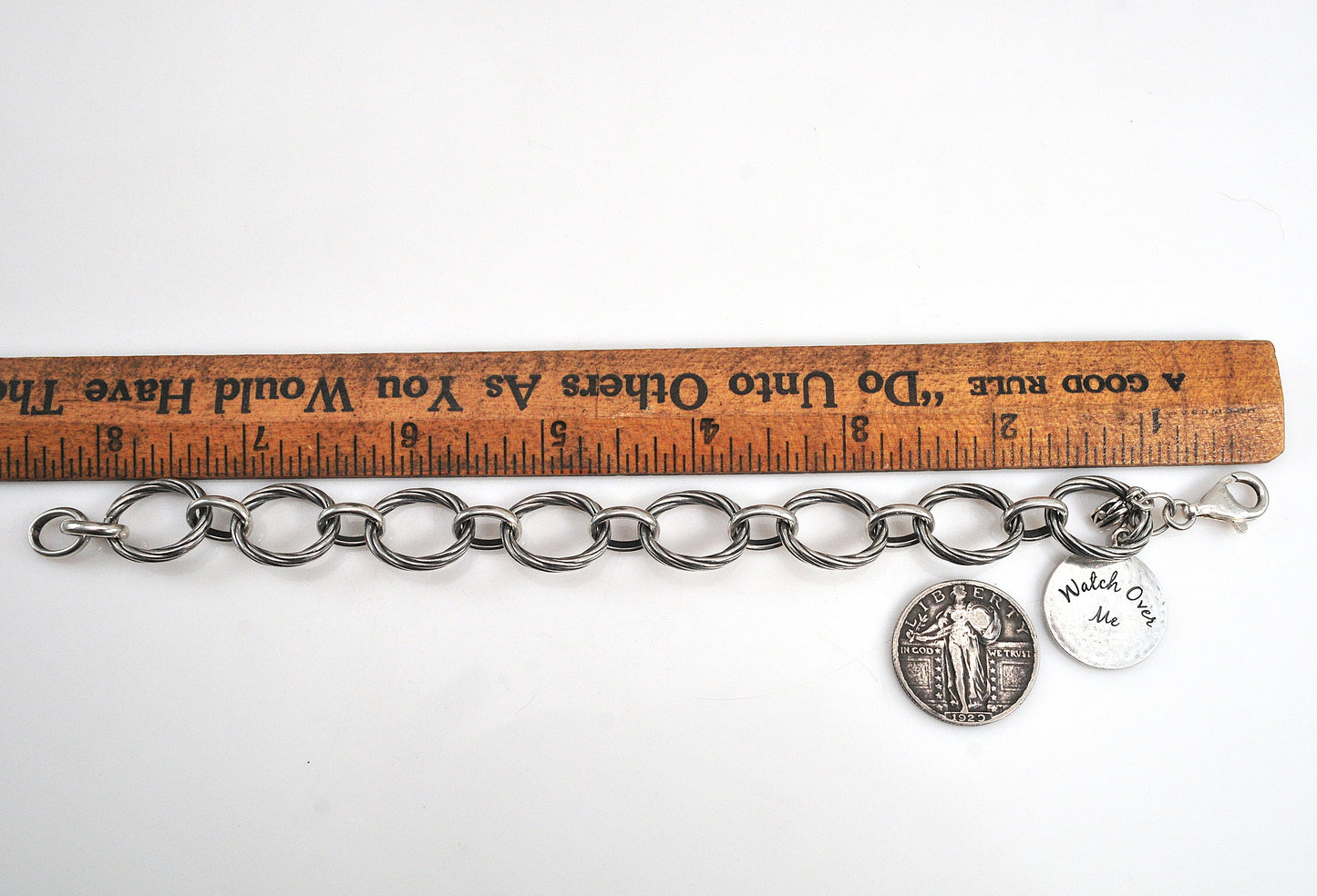 Silpada Sterling Silver Guardian Angel Bracelet